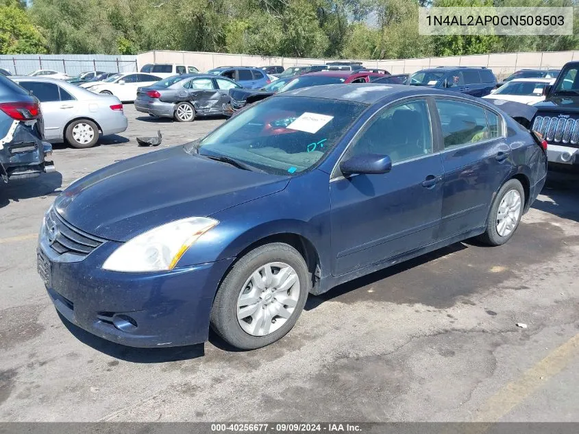 2012 Nissan Altima 2.5 S VIN: 1N4AL2AP0CN508503 Lot: 40256677