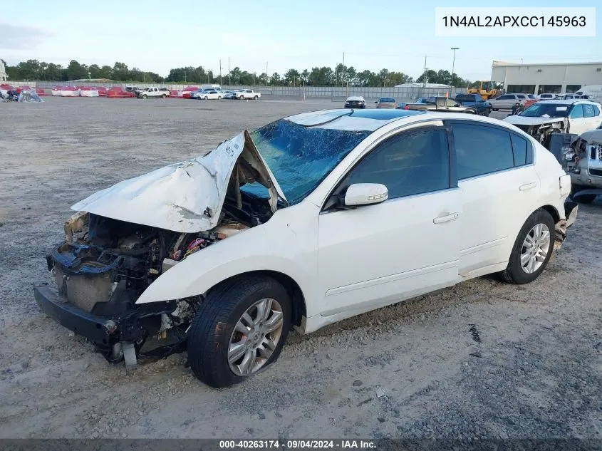 2012 Nissan Altima S VIN: 1N4AL2APXCC145963 Lot: 40263174