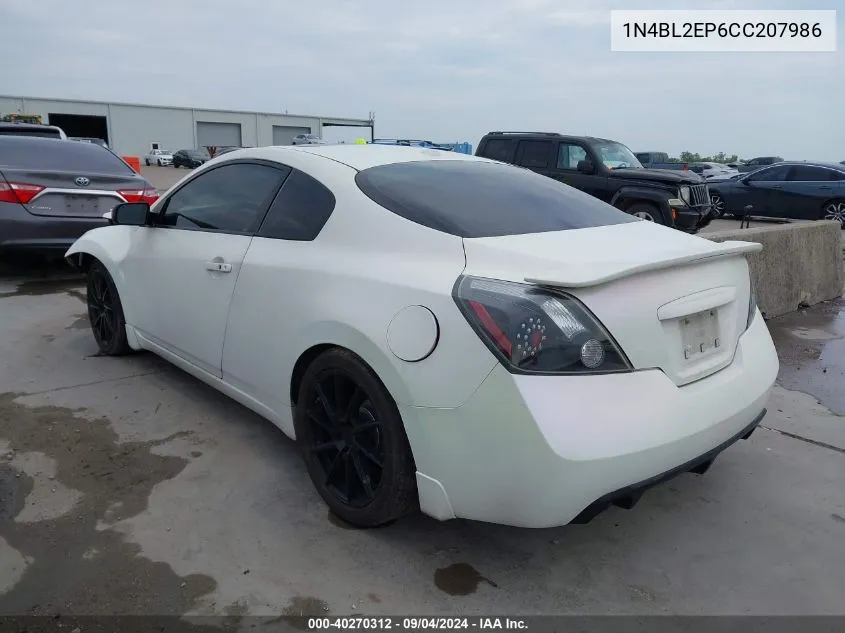 1N4BL2EP6CC207986 2012 Nissan Altima 3.5 Sr