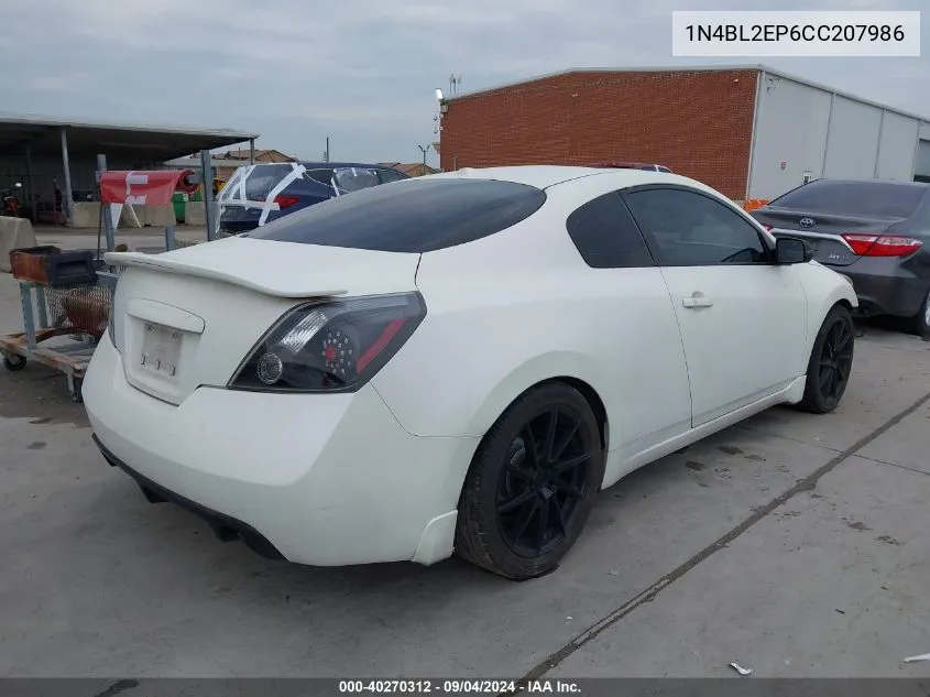 1N4BL2EP6CC207986 2012 Nissan Altima 3.5 Sr