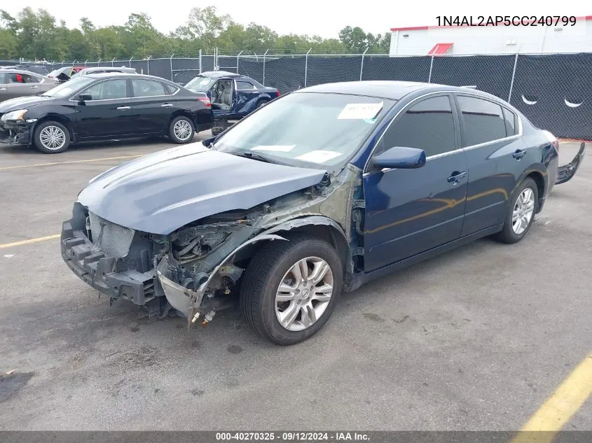 1N4AL2AP5CC240799 2012 Nissan Altima 2.5 S