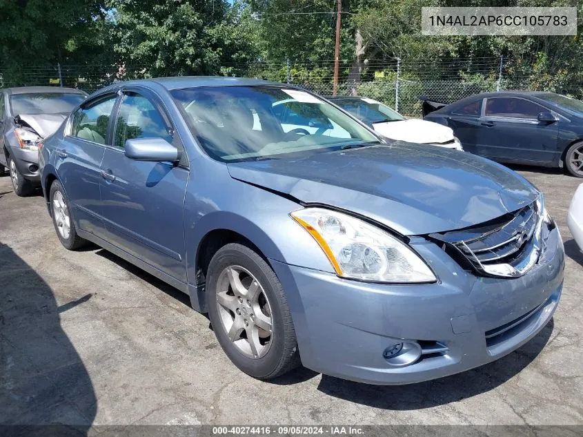 2012 Nissan Altima 2.5 S VIN: 1N4AL2AP6CC105783 Lot: 40274416