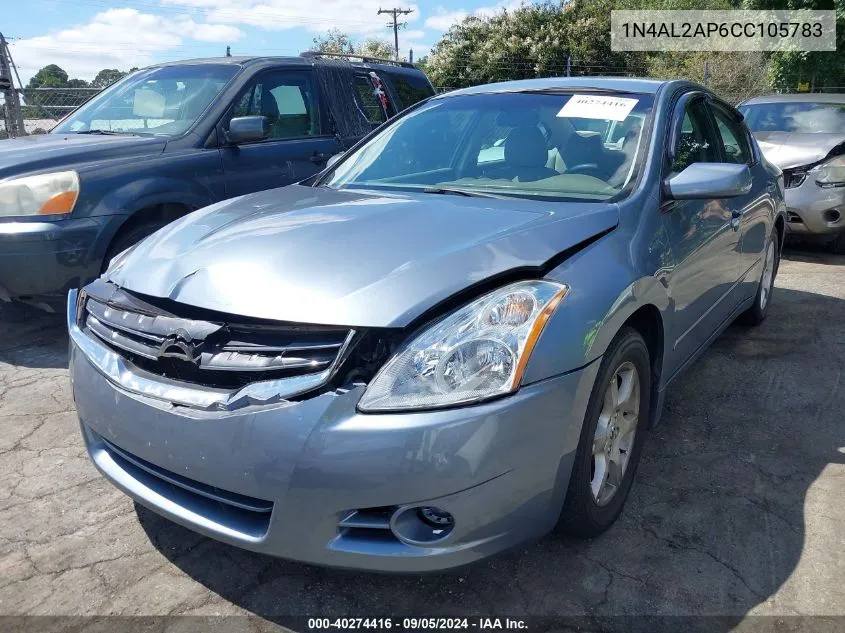 2012 Nissan Altima 2.5 S VIN: 1N4AL2AP6CC105783 Lot: 40274416