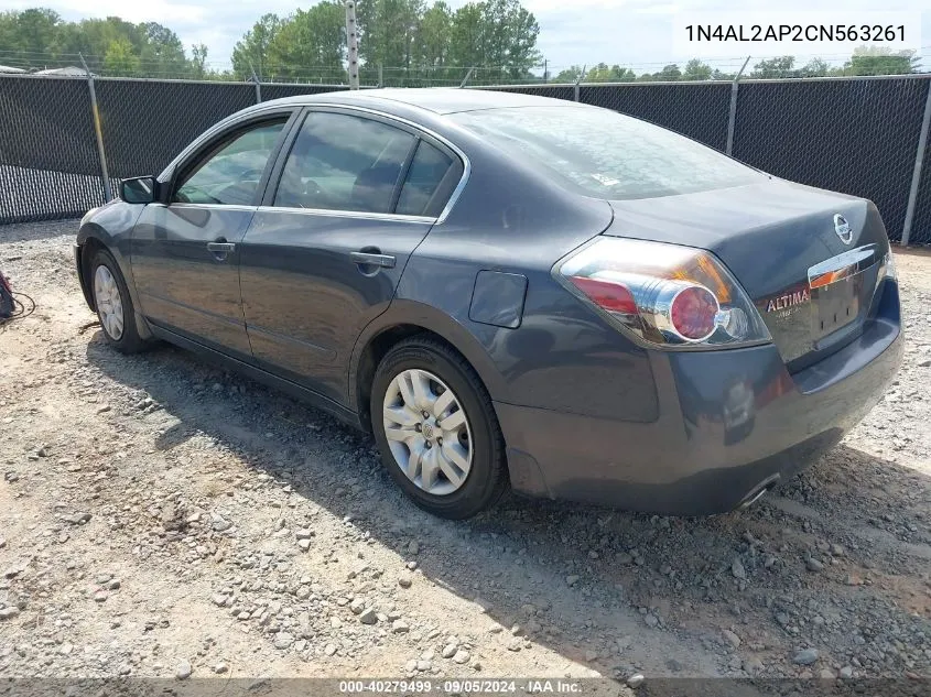 2012 Nissan Altima 2.5 S VIN: 1N4AL2AP2CN563261 Lot: 40279499