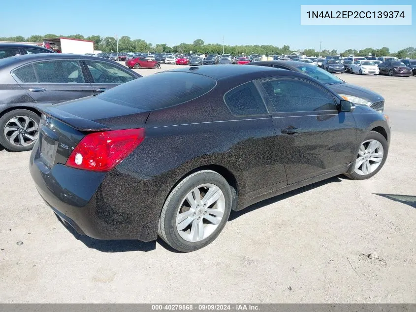 1N4AL2EP2CC139374 2012 Nissan Altima 2.5 S