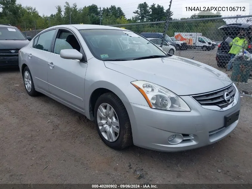 1N4AL2APXCC106712 2012 Nissan Altima 2.5 S