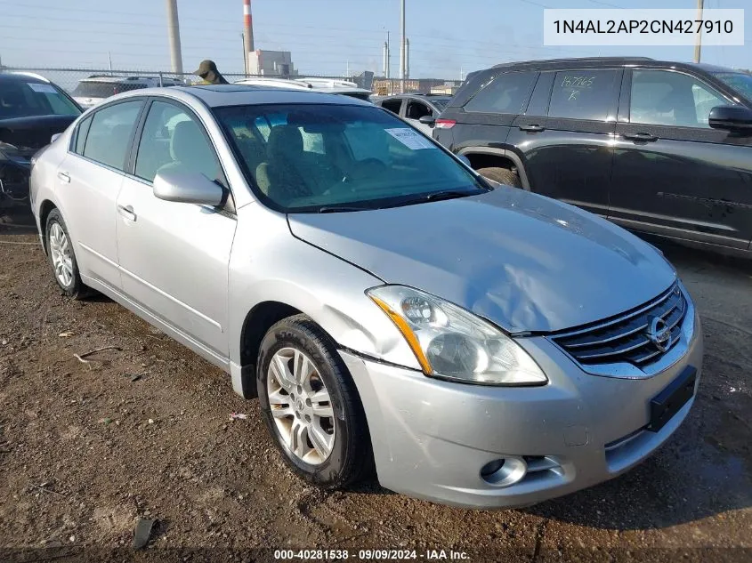 2012 Nissan Altima 2.5 S VIN: 1N4AL2AP2CN427910 Lot: 40281538