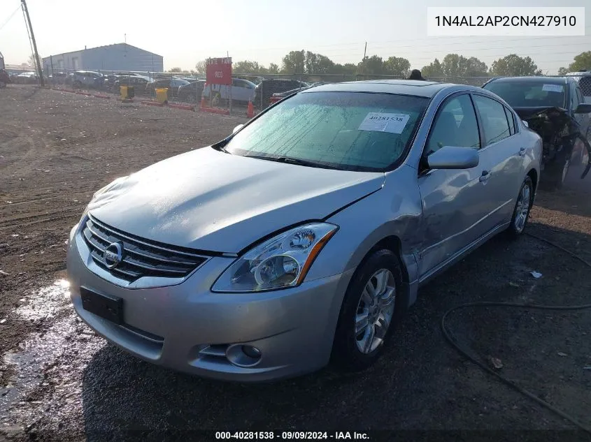 1N4AL2AP2CN427910 2012 Nissan Altima 2.5 S