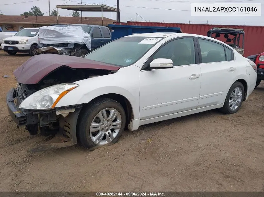 2012 Nissan Altima 2.5 S VIN: 1N4AL2APXCC161046 Lot: 40282144