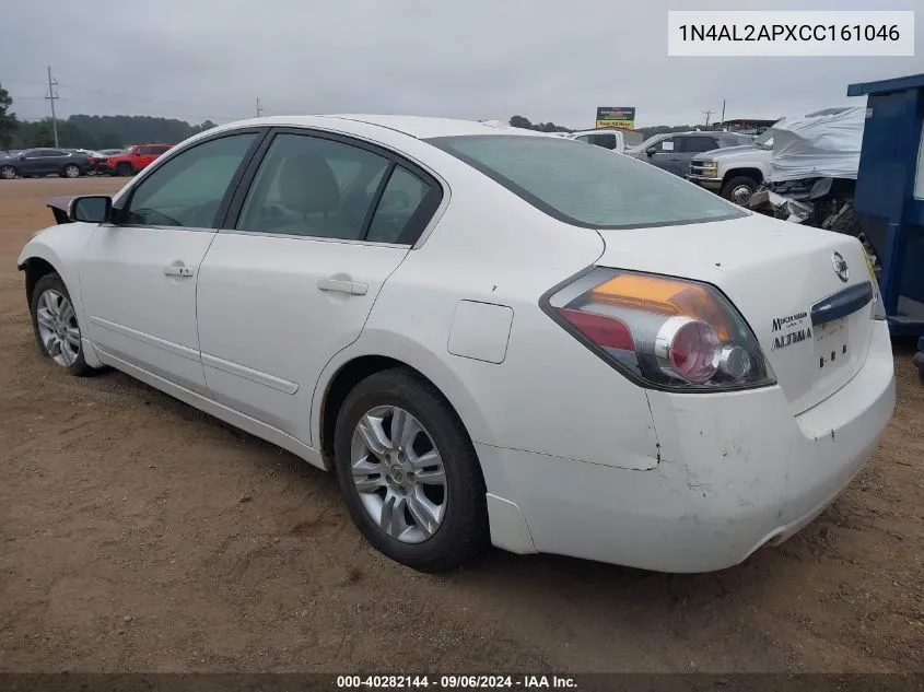 2012 Nissan Altima 2.5 S VIN: 1N4AL2APXCC161046 Lot: 40282144