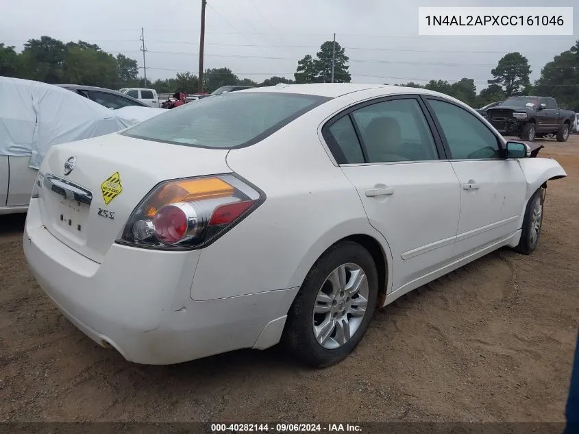 2012 Nissan Altima 2.5 S VIN: 1N4AL2APXCC161046 Lot: 40282144