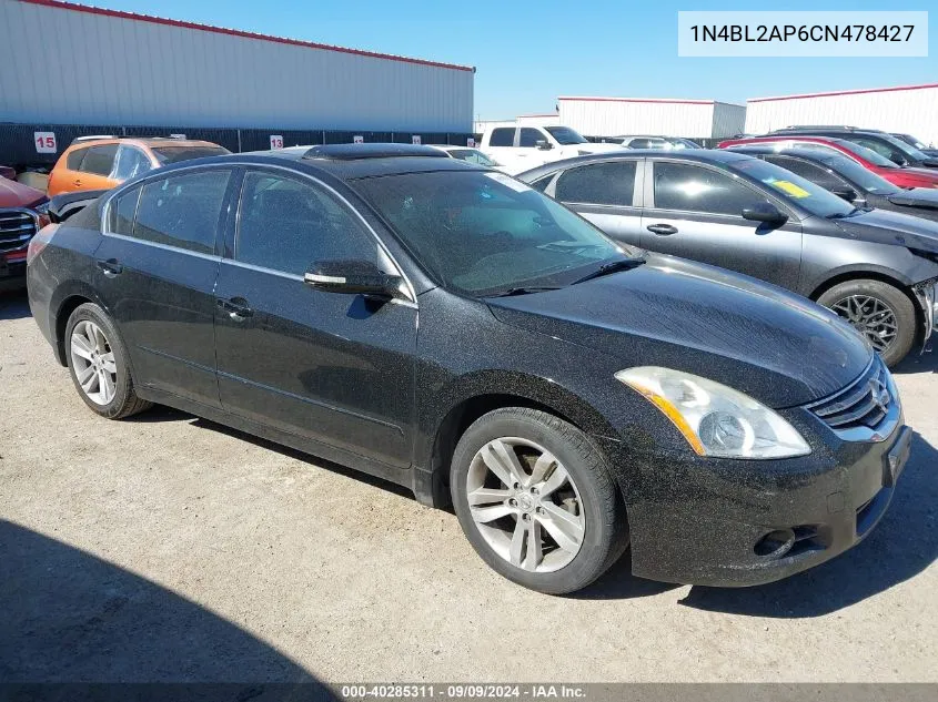 2012 Nissan Altima 3.5 Sr VIN: 1N4BL2AP6CN478427 Lot: 40285311