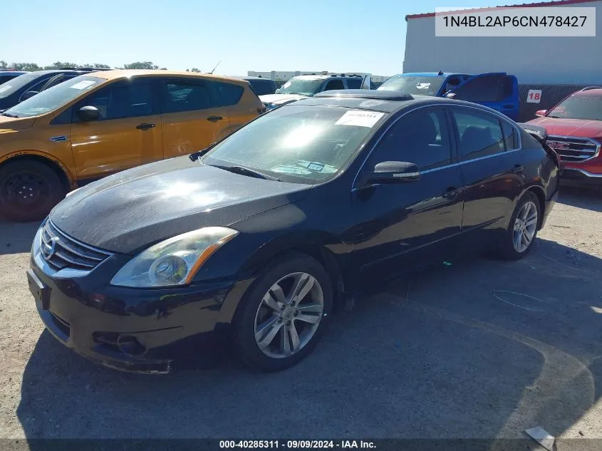 2012 Nissan Altima 3.5 Sr VIN: 1N4BL2AP6CN478427 Lot: 40285311