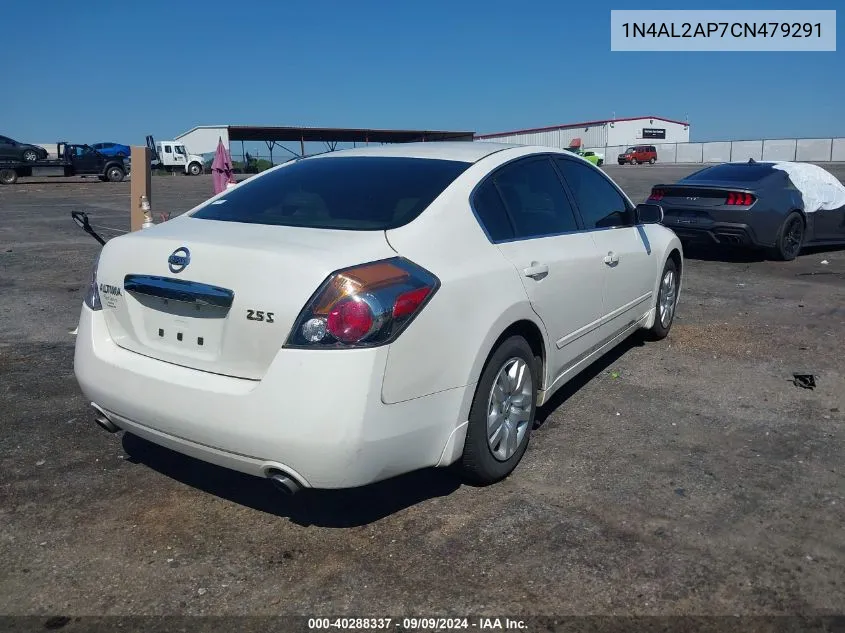 2012 Nissan Altima 2.5 S VIN: 1N4AL2AP7CN479291 Lot: 40288337