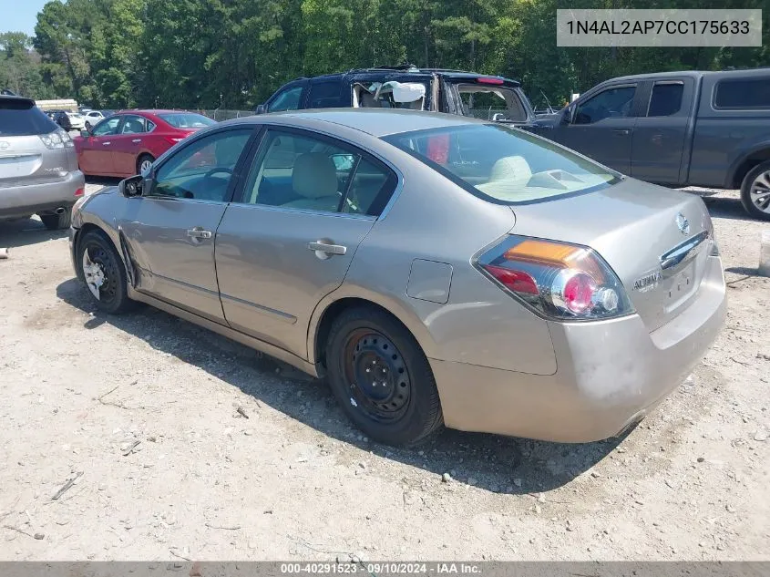 2012 Nissan Altima 2.5 S VIN: 1N4AL2AP7CC175633 Lot: 40291523