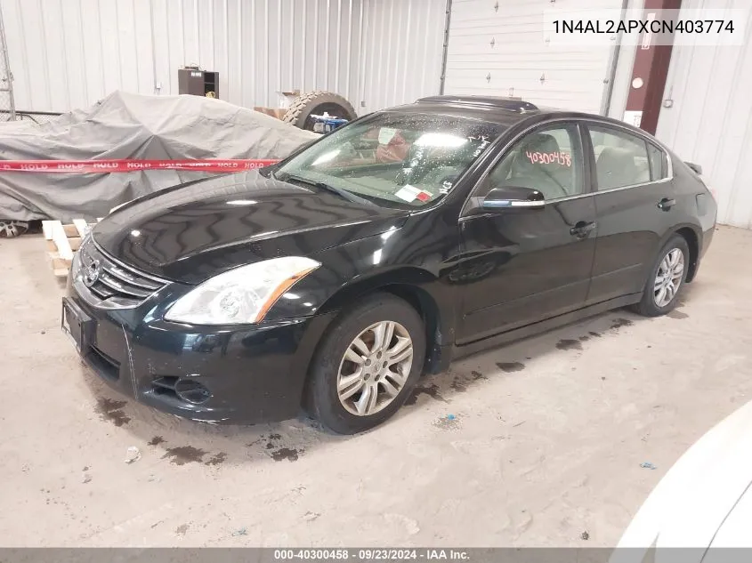 1N4AL2APXCN403774 2012 Nissan Altima S