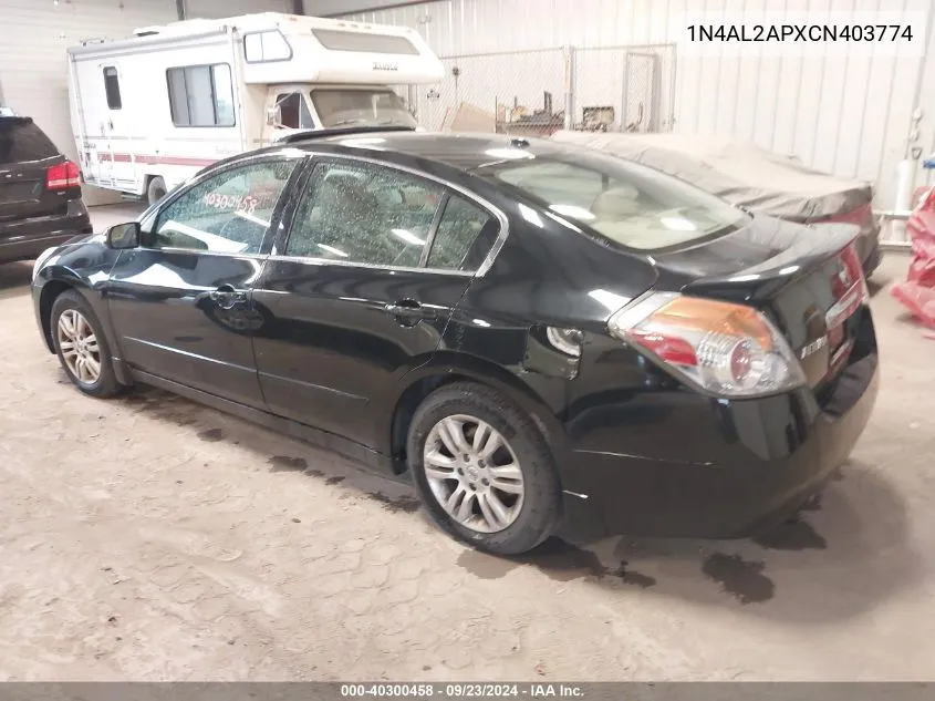 1N4AL2APXCN403774 2012 Nissan Altima S