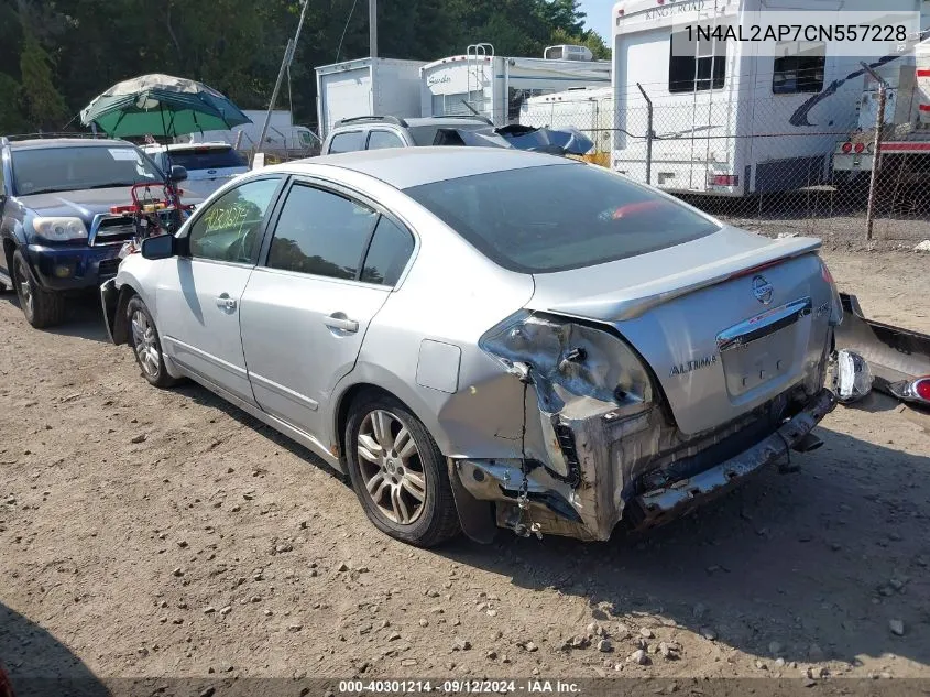 2012 Nissan Altima 2.5 S VIN: 1N4AL2AP7CN557228 Lot: 40301214