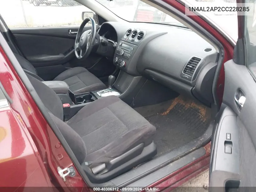 1N4AL2AP2CC228285 2012 Nissan Altima 2.5 S