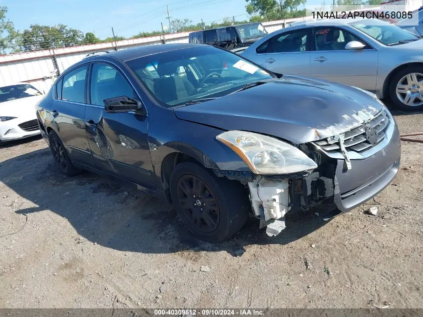 2012 Nissan Altima 2.5 S VIN: 1N4AL2AP4CN468085 Lot: 40309512