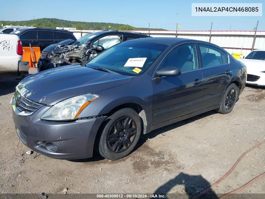 2012 Nissan Altima 2.5 S VIN: 1N4AL2AP4CN468085 Lot: 40309512