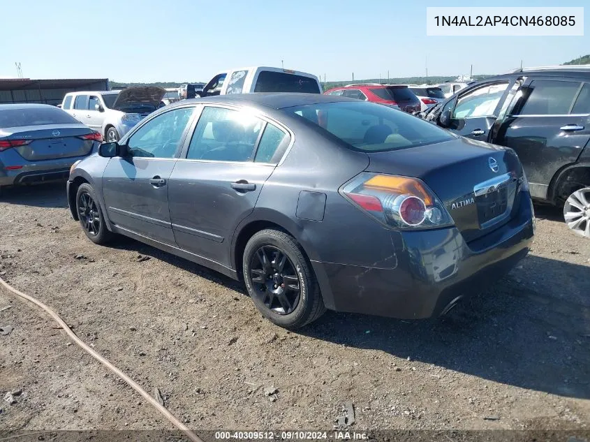 1N4AL2AP4CN468085 2012 Nissan Altima 2.5 S