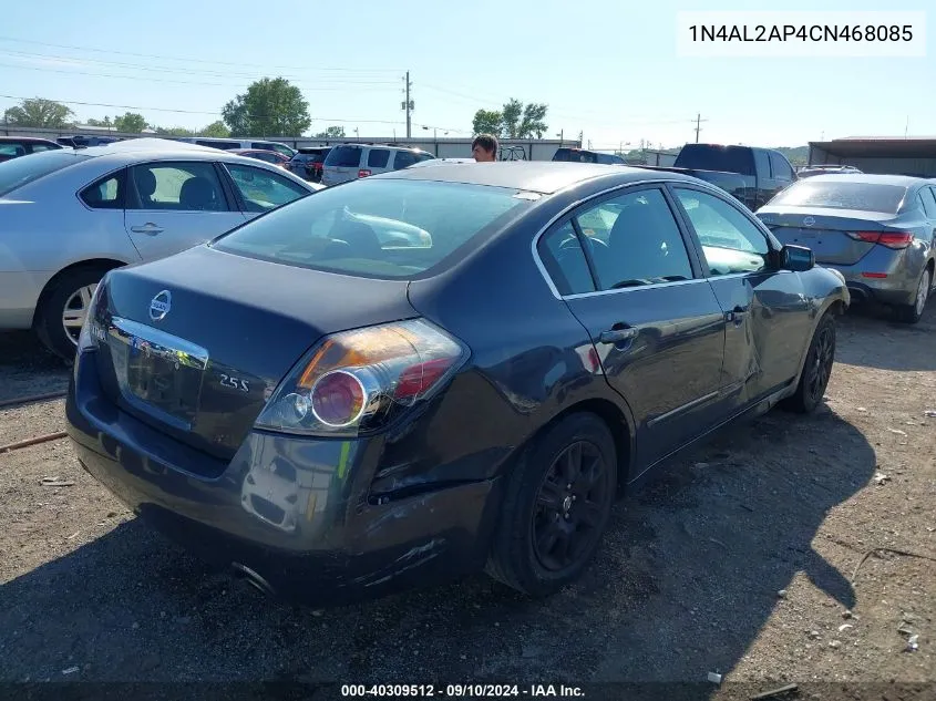 2012 Nissan Altima 2.5 S VIN: 1N4AL2AP4CN468085 Lot: 40309512