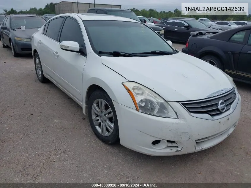 1N4AL2AP8CC142639 2012 Nissan Altima 2.5 Sl