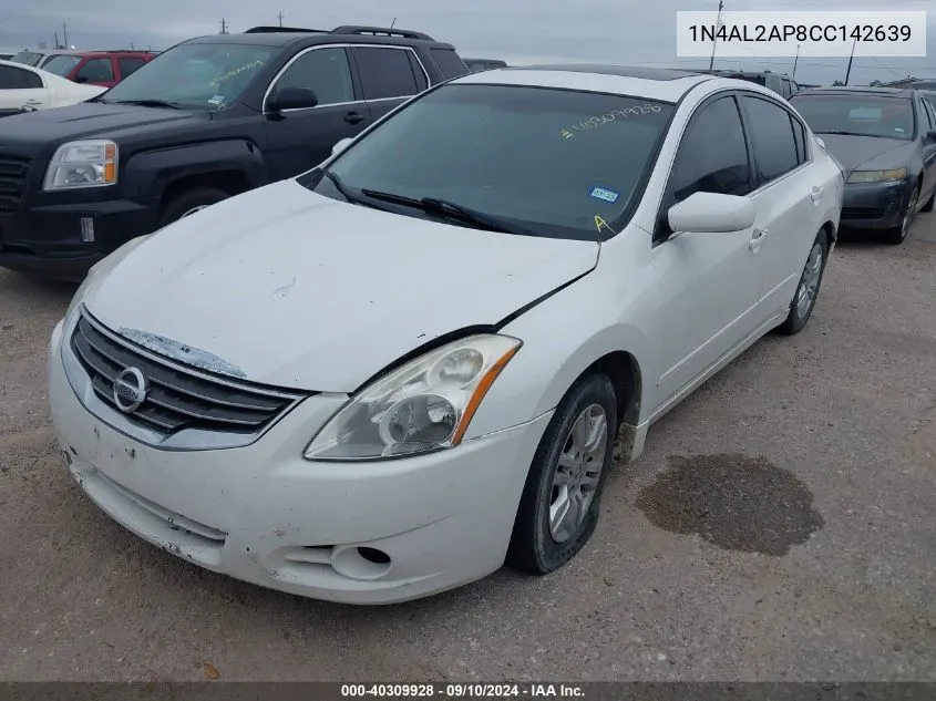 2012 Nissan Altima 2.5 Sl VIN: 1N4AL2AP8CC142639 Lot: 40309928