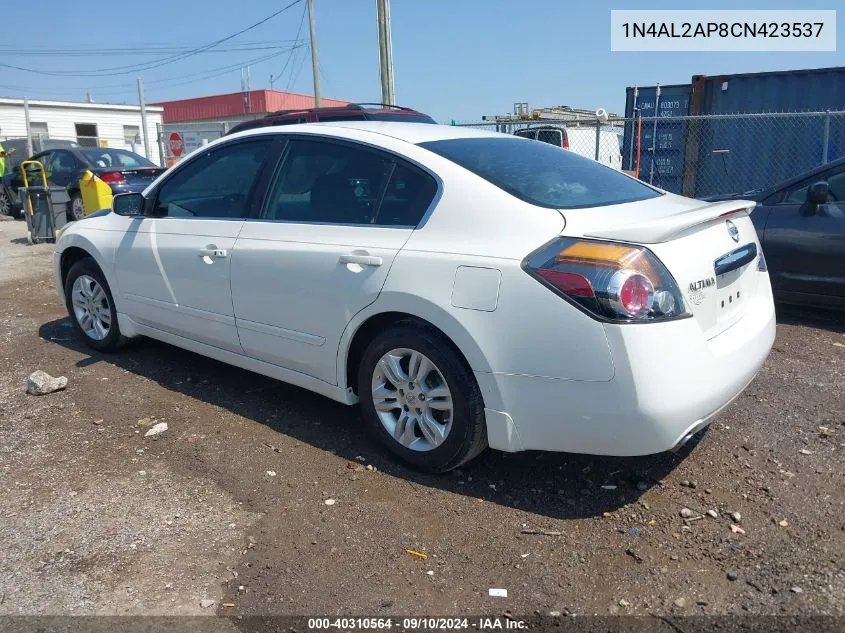 2012 Nissan Altima 2.5 S VIN: 1N4AL2AP8CN423537 Lot: 40310564