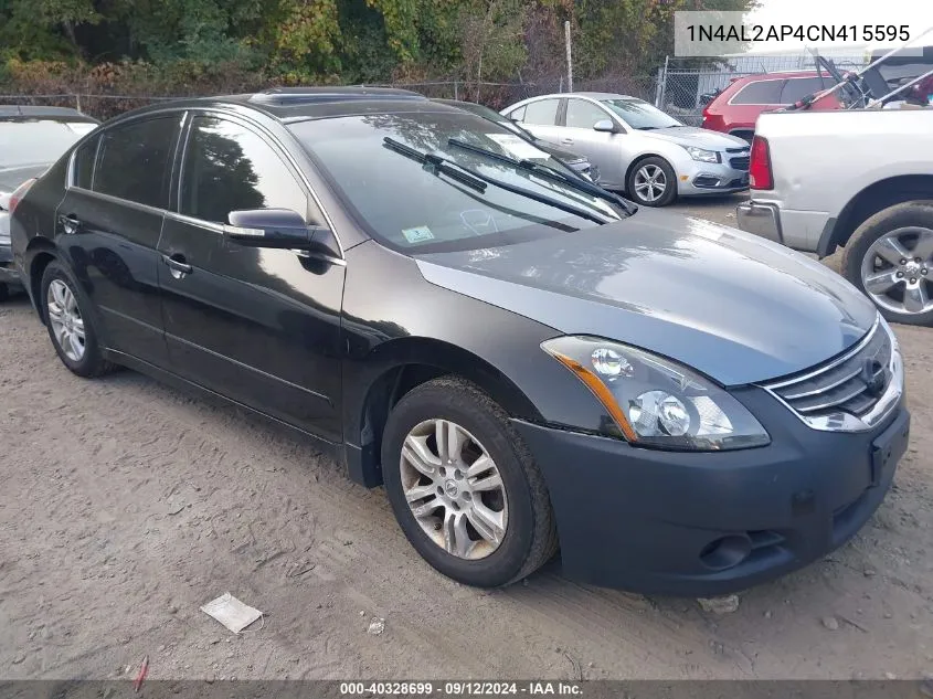 2012 Nissan Altima 2.5 S VIN: 1N4AL2AP4CN415595 Lot: 40328699