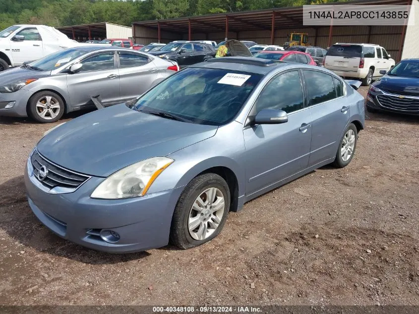 2012 Nissan Altima 2.5 S VIN: 1N4AL2AP8CC143855 Lot: 40348108