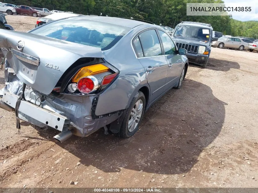 1N4AL2AP8CC143855 2012 Nissan Altima 2.5 S