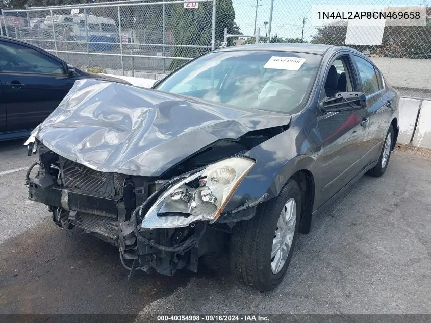 2012 Nissan Altima 2.5 S VIN: 1N4AL2AP8CN469658 Lot: 40354998