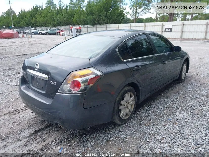 1N4AL2AP7CN534578 2012 Nissan Altima 2.5 S