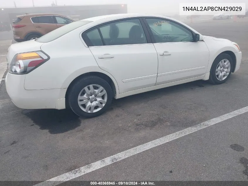 1N4AL2AP8CN429029 2012 Nissan Altima S