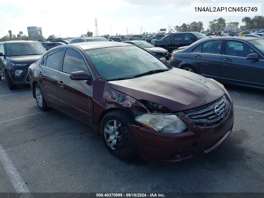 1N4AL2AP1CN456749 2012 Nissan Altima 2.5 S