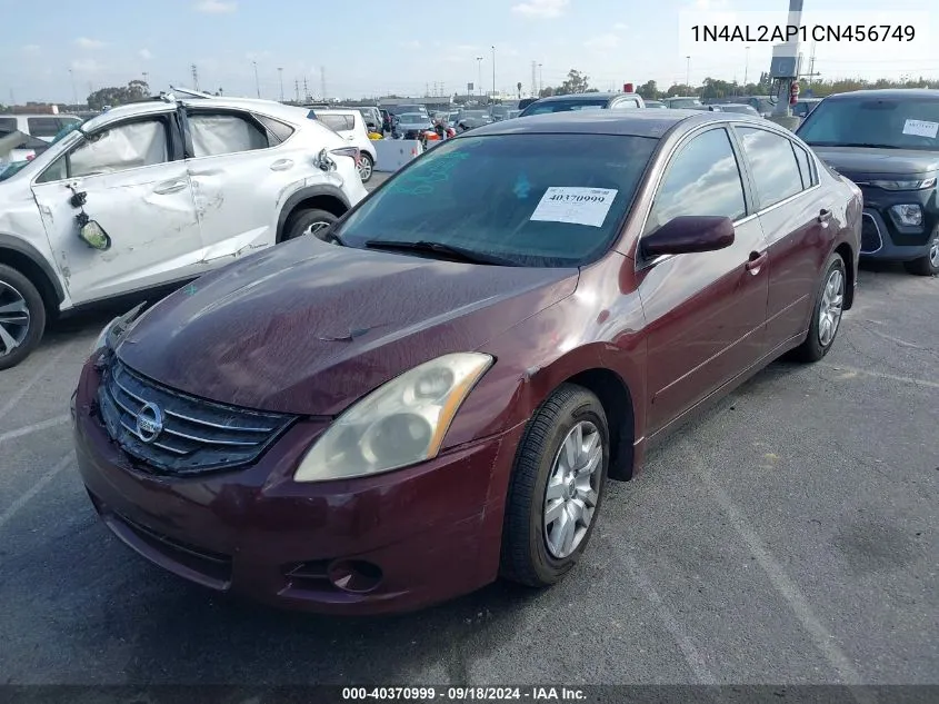 1N4AL2AP1CN456749 2012 Nissan Altima 2.5 S