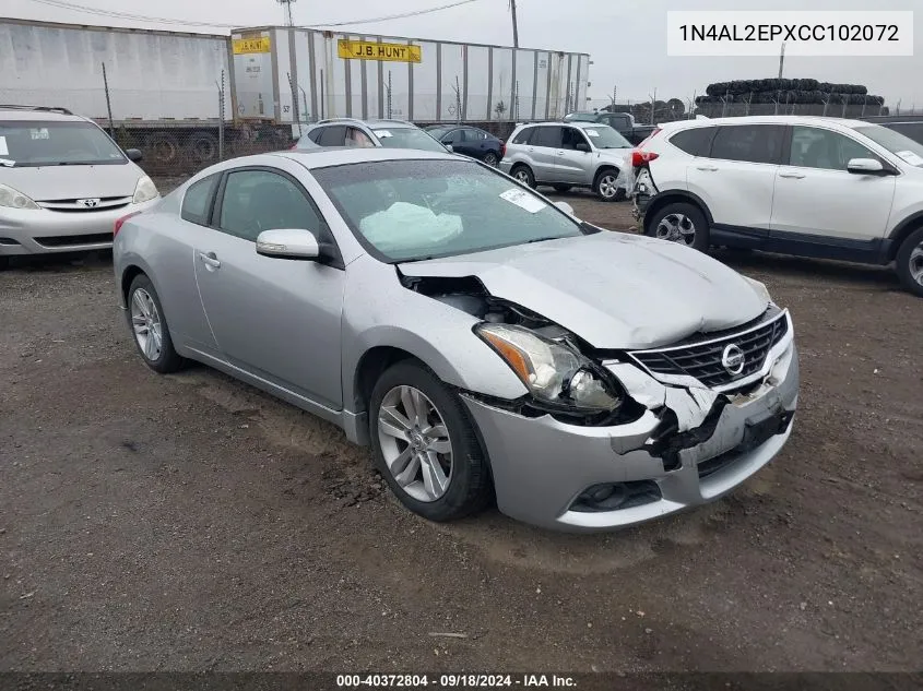 1N4AL2EPXCC102072 2012 Nissan Altima S