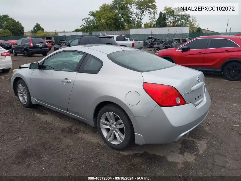 1N4AL2EPXCC102072 2012 Nissan Altima S