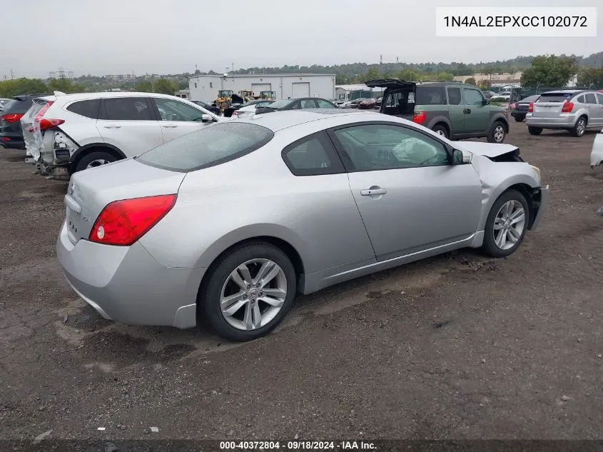 1N4AL2EPXCC102072 2012 Nissan Altima S