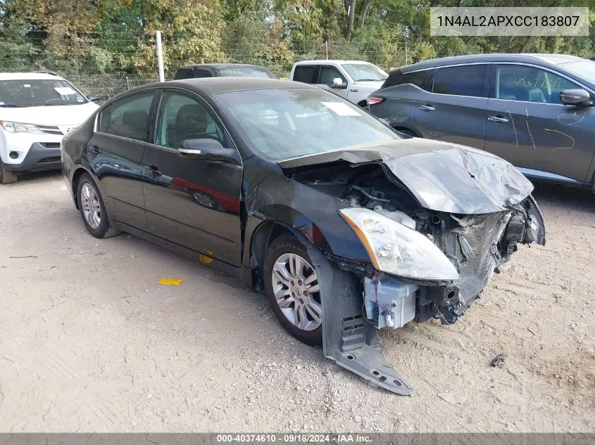 2012 Nissan Altima S VIN: 1N4AL2APXCC183807 Lot: 40374610