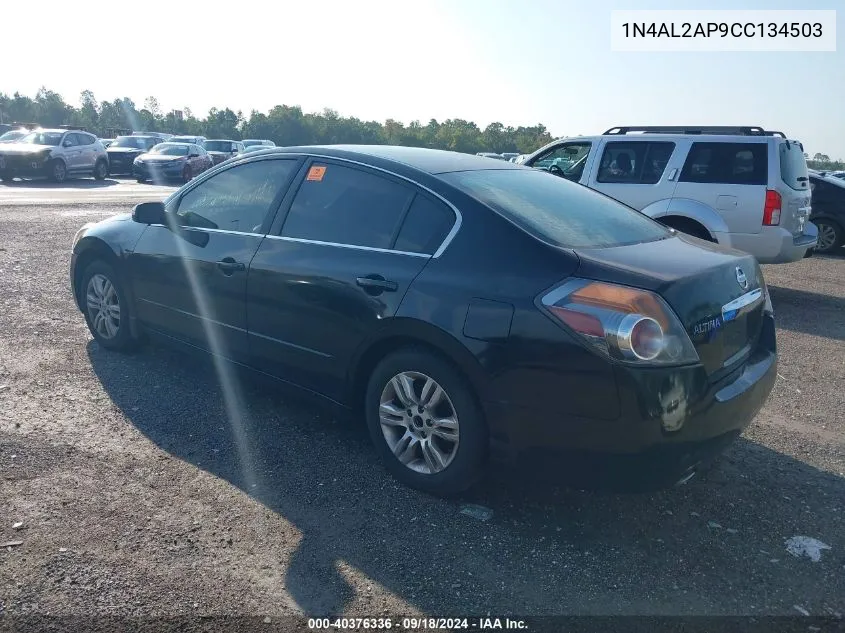 2012 Nissan Altima 2.5 S VIN: 1N4AL2AP9CC134503 Lot: 40376336