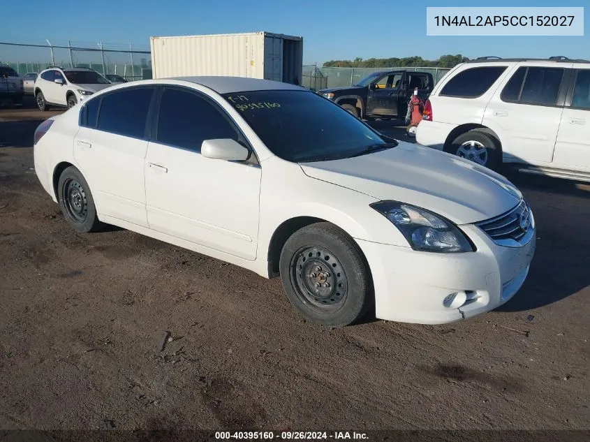 1N4AL2AP5CC152027 2012 Nissan Altima 2.5 S