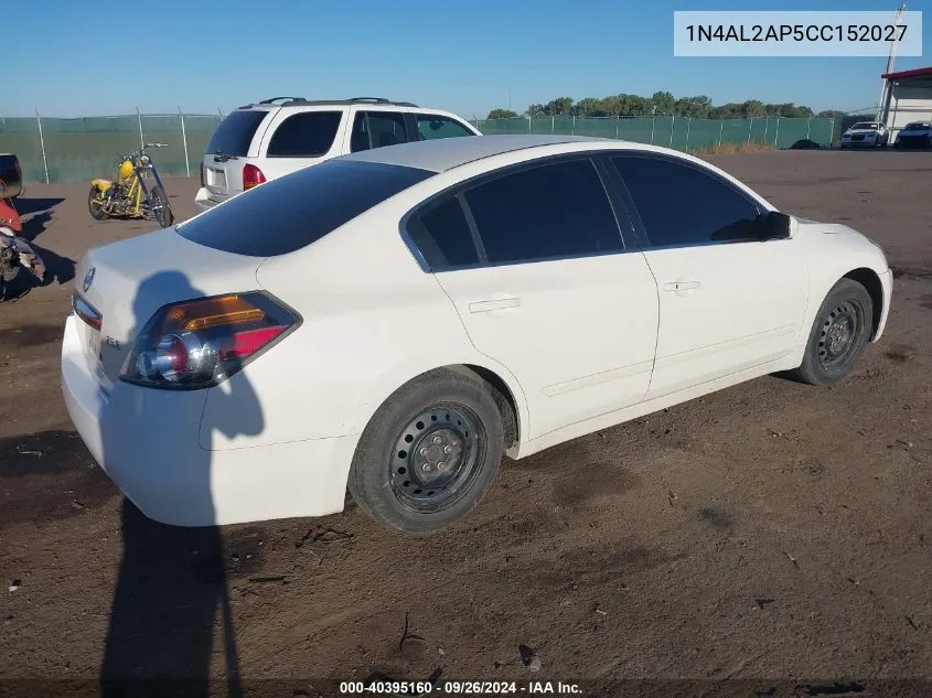 1N4AL2AP5CC152027 2012 Nissan Altima 2.5 S