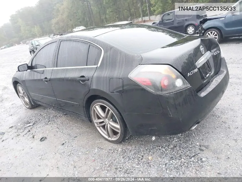 2012 Nissan Altima 2.5 S VIN: 1N4AL2AP5CC135633 Lot: 40411977