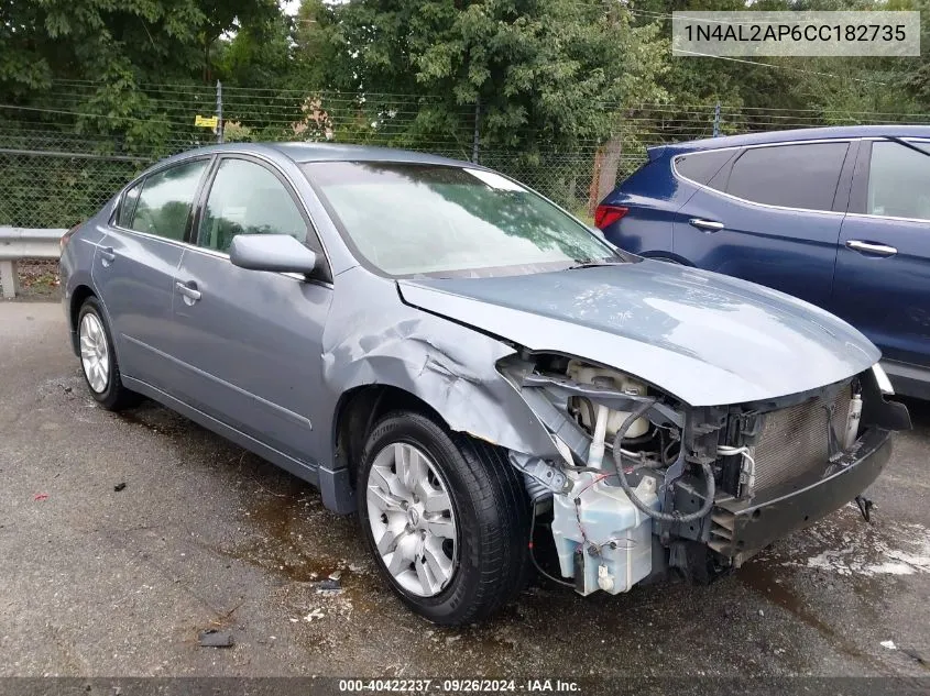 2012 Nissan Altima 2.5 S VIN: 1N4AL2AP6CC182735 Lot: 40422237