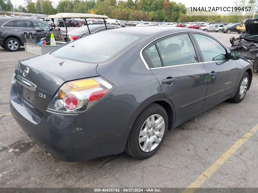 1N4AL2AP1CC199457 2012 Nissan Altima 2.5 S