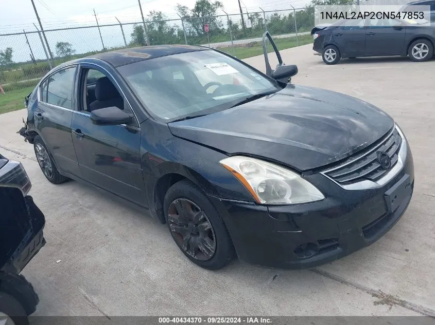 2012 Nissan Altima 2.5 S VIN: 1N4AL2AP2CN547853 Lot: 40434370