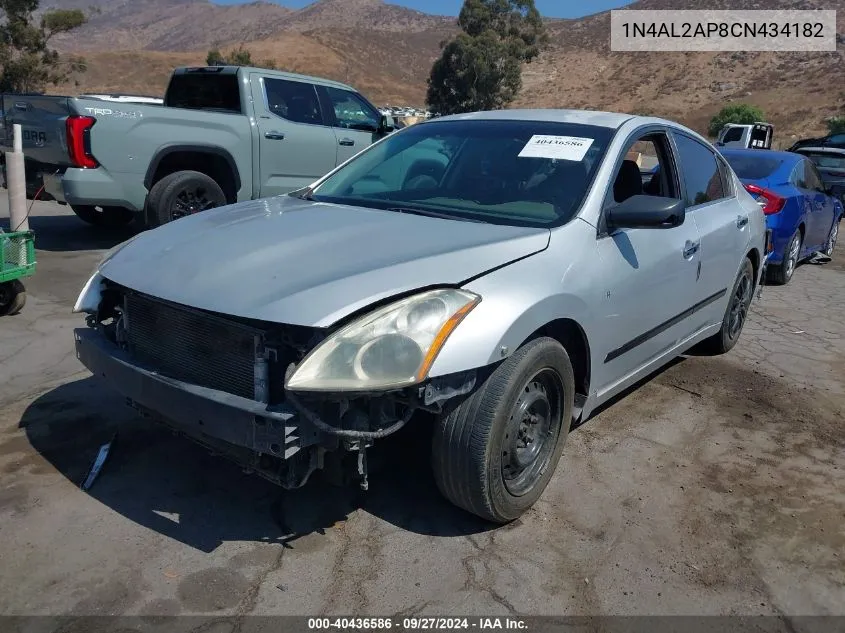 2012 Nissan Altima 2.5 S VIN: 1N4AL2AP8CN434182 Lot: 40436586